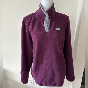 LLBEAN - Quarter Snap Sweater